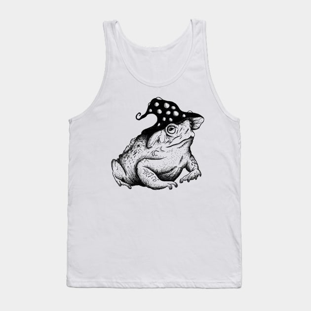 Wizard Toad Design Tank Top by AchillesHelios